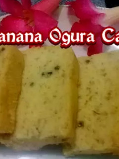 Foto resep Banana Ogura Cake