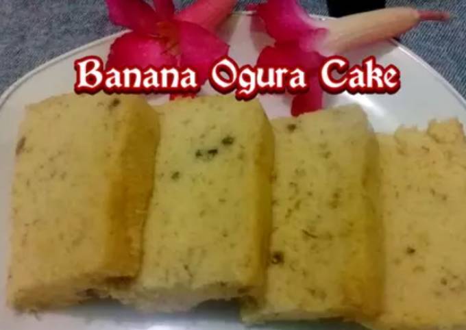 Resep Banana Ogura Cake yang Harus Anda Coba