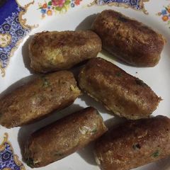 Mutton vegetables shami kabab A picture of Mutton vegetables shami kabab.