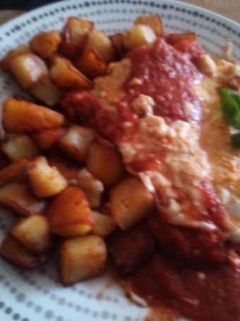 Recipe Cajun Chicken Parm with sauteed garlic potatoes the Can Spoil the Tongue Perfect