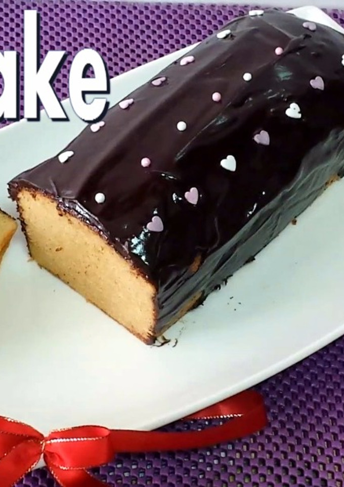 Una foto de Plum cake de vainilla y chocolate