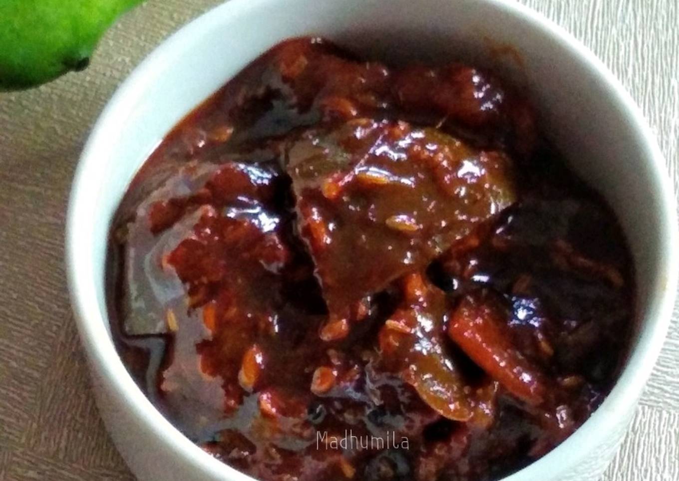 Instant Sweet and Tangy Mango Pickle(Gur Aam)