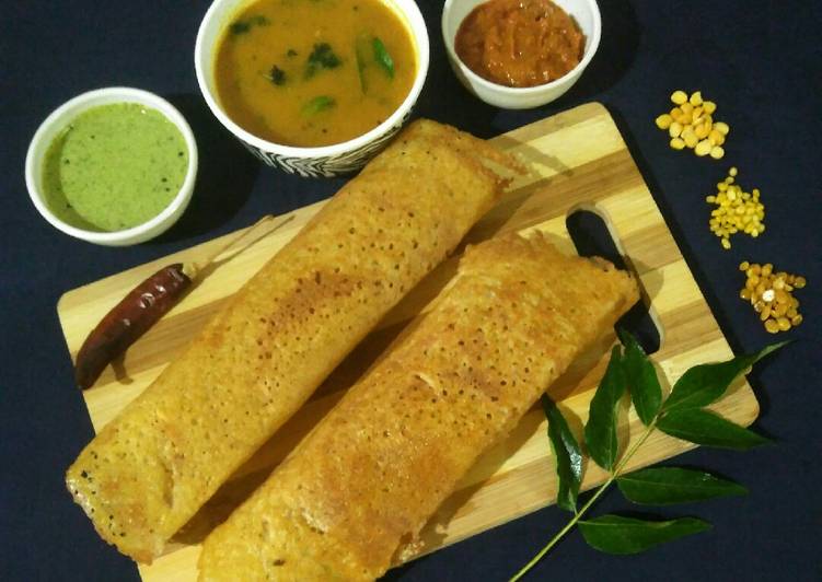 Easy Way to Cook Favorite Mix dal dosai