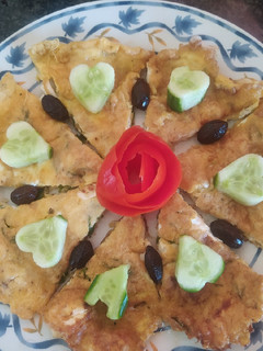 صورة لوصفة خليط الجبنة والبيض 👌😋😋