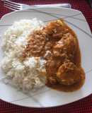 Pollo al maní