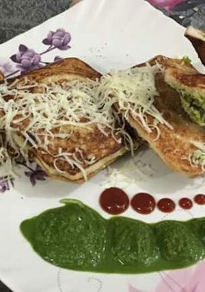 A picture of Veg sandwich.