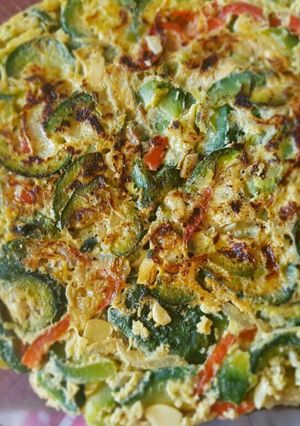 Una foto de Tortilla de zapallito