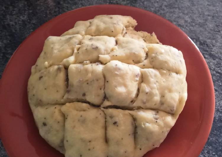 Pan con semillas hecho en el micro