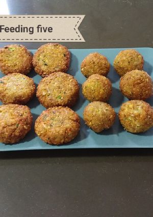 Una foto de Falso falafel