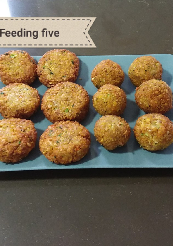 Una foto de Falso falafel