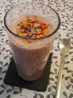 Foto principal de Batido de fresa y plátano