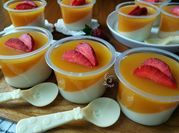 Gambar puding mangga cup