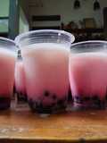 Es Teh Boba Rasa Stroberi Thailand