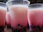 Gambar boba strawberry