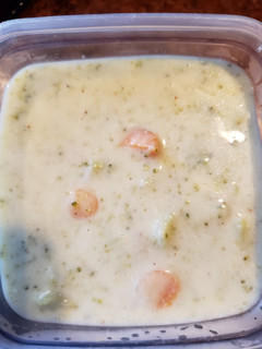 A picture of Creamy Broccoli Potato Soup.