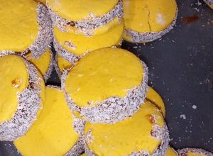 Una foto de Alfajores de maizena deliciosos !!!