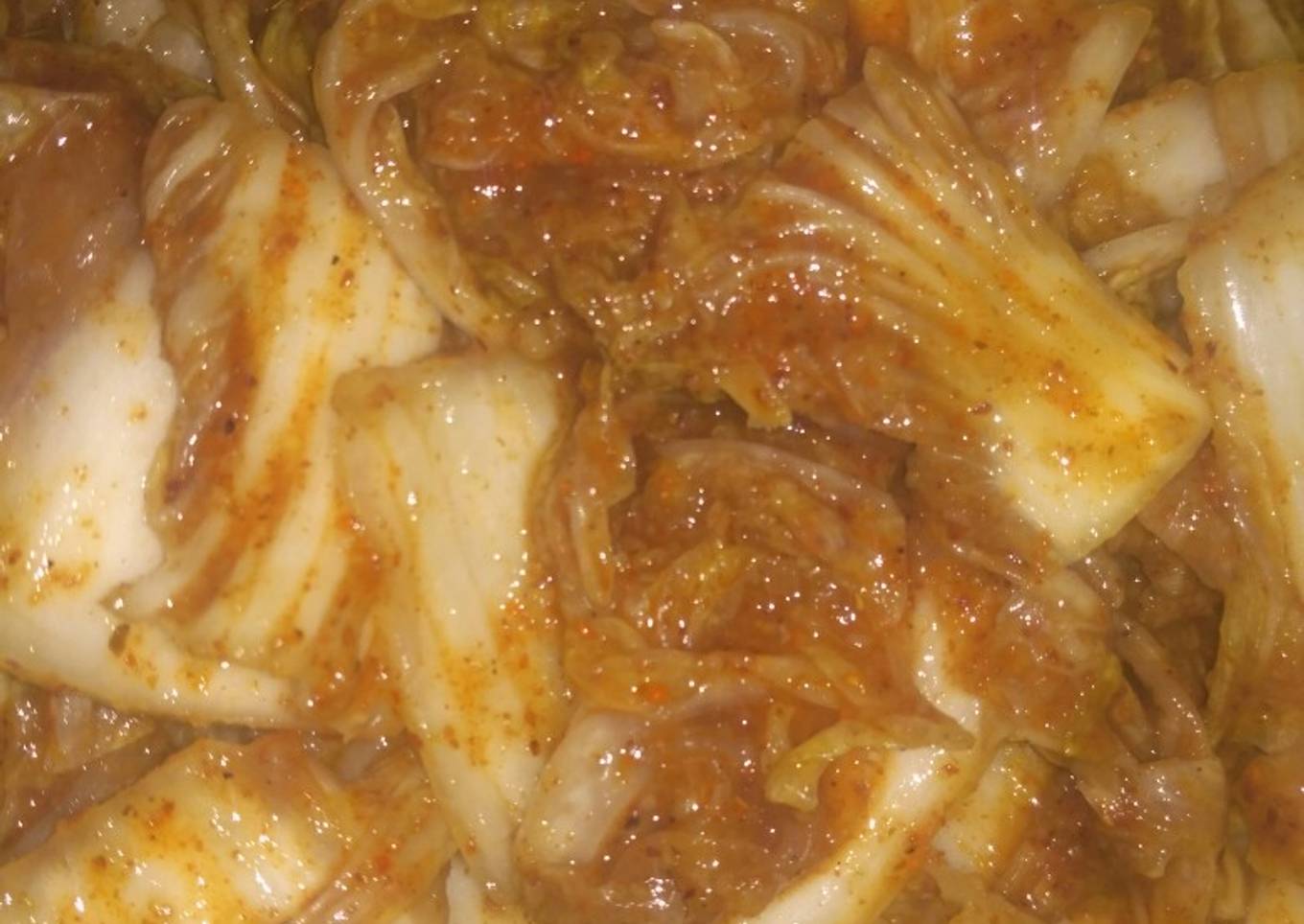 Kimchi homemade