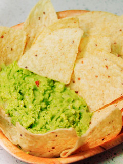 Una foto de Guacamole picante