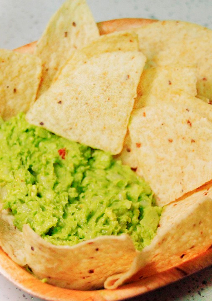 Una foto de Guacamole picante