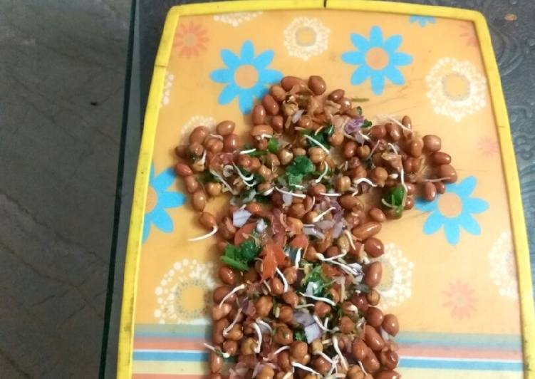 Simple Way to Make Homemade Sprouted Kala chana