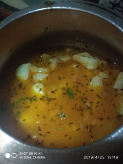 A picture of Jeera aalu.