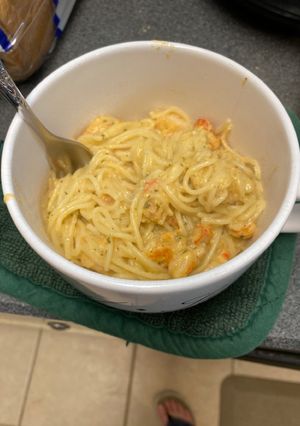 A picture of Bayou Bounty Alfredo.