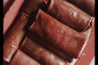 Resep Dadar Gulung Double Chocolate Enak Terbaru