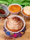 Cupcake di farro alla zucca (senza lattosio)