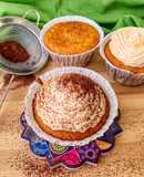 Cupcake di farro alla zucca (senza lattosio)
