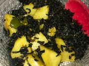 A picture of saag aloo