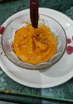 A picture of Tangi chutney.