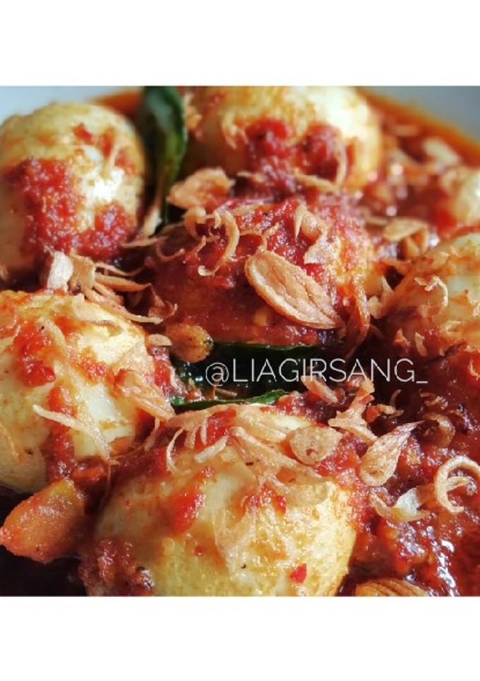 Foto resep Telur Bumbu Bali