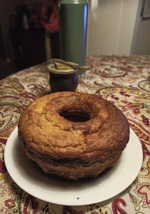 Una foto de Budín de banana