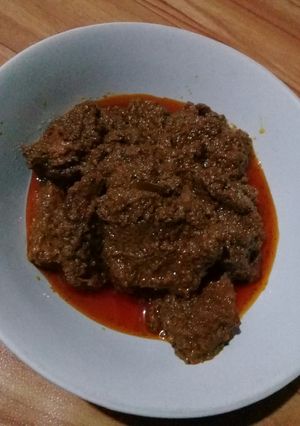 Foto resep Rendang daging praktis