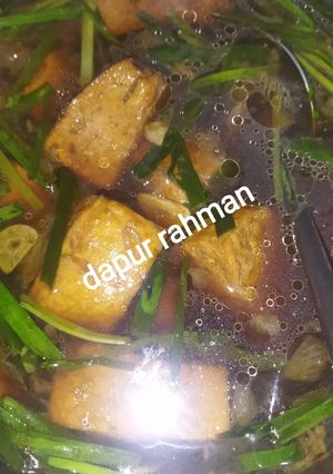 Foto resep Tahu kecap kucai