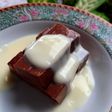 Pudding Coklat Roti Tawar