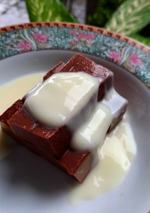 Foto resep Pudding Coklat Roti Tawar