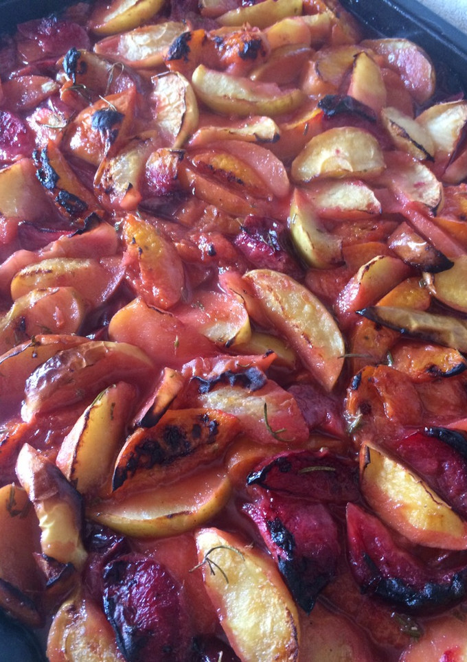 Una foto de Frutas al horno para guardar en conserva