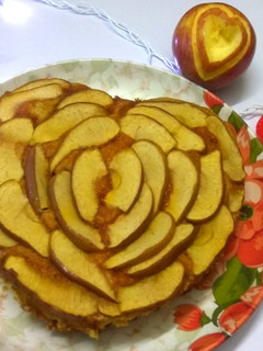 கேரமல் ஆப்பிள் கேக் (Caramel apple cake recipe in tamil) செய்முறை முக்கிய புகைப்படம்