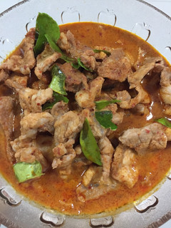 A picture of Pork Panang Curry.