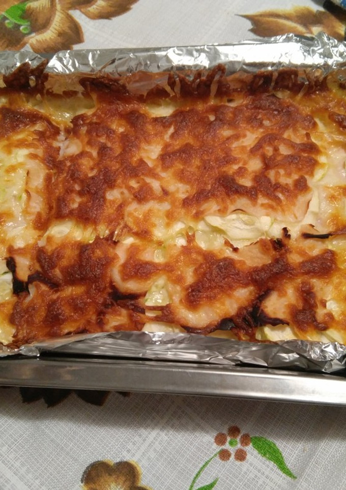 Una foto de Lasagna de Calabacín
