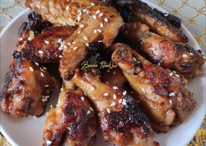 Resep Chicken Wings Barbeque yang Lezat