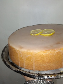 Una foto de Torta matera de limón