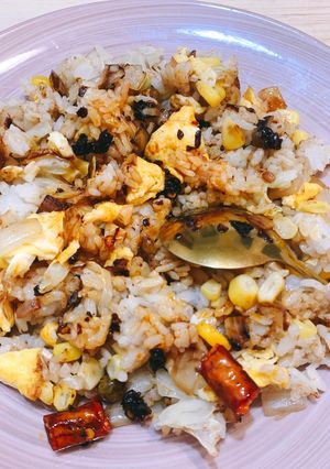 香麻醬 蛋炒飯 的食譜成品照片