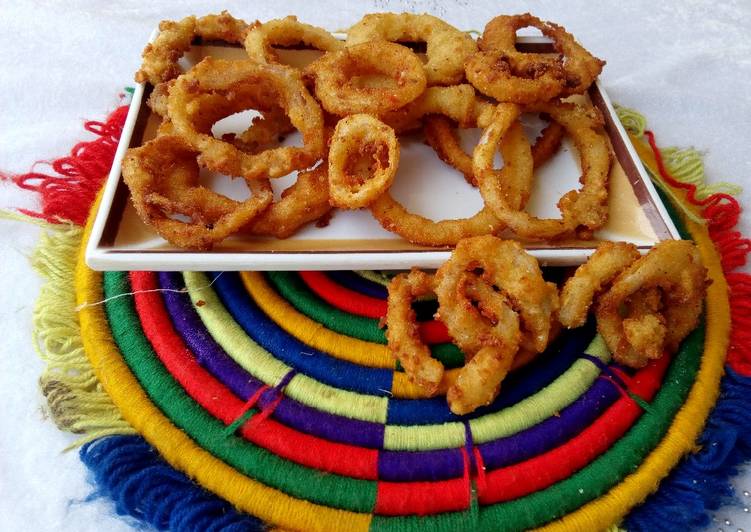 Easiest Way to Prepare Ultimate Onion Ring's Cooking Basics for Newbies