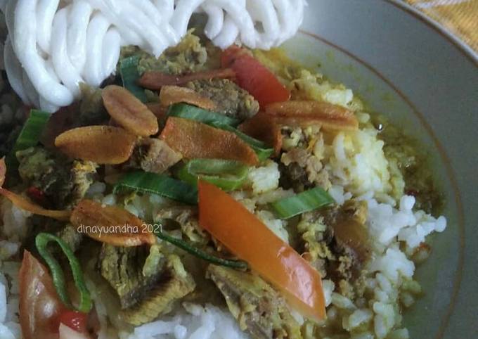 Recipe: Tasty Nasi Gultik [Gule Tikungan] BlokM