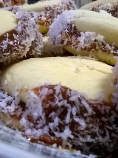 Una foto de Alfajores de Dulce de Leche