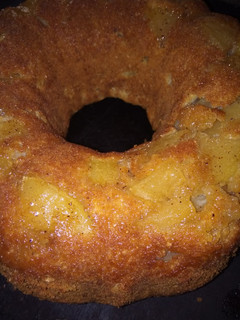 Una foto de Torta de manzanas con harina integral