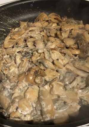 Une photo de Poêlée de champignons