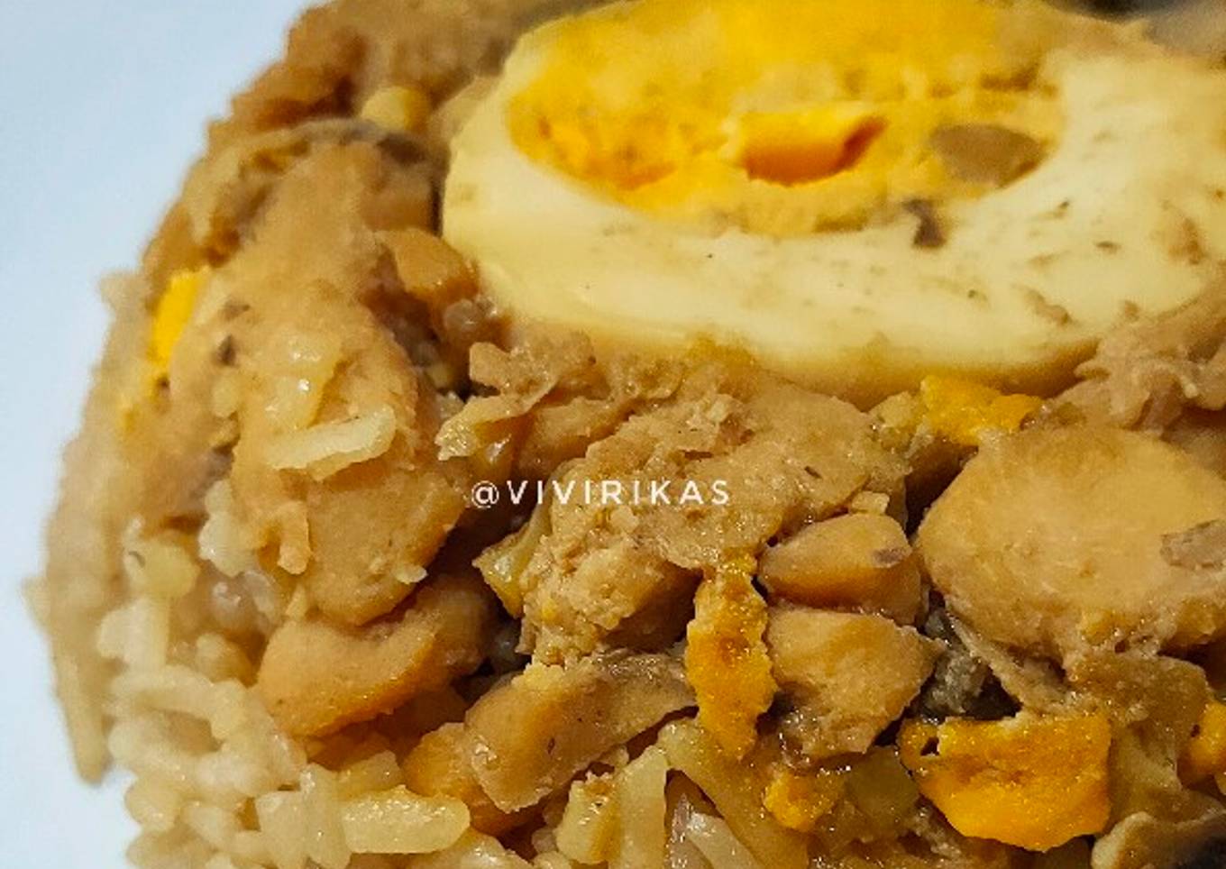Nasi Tim Ayam Jamur